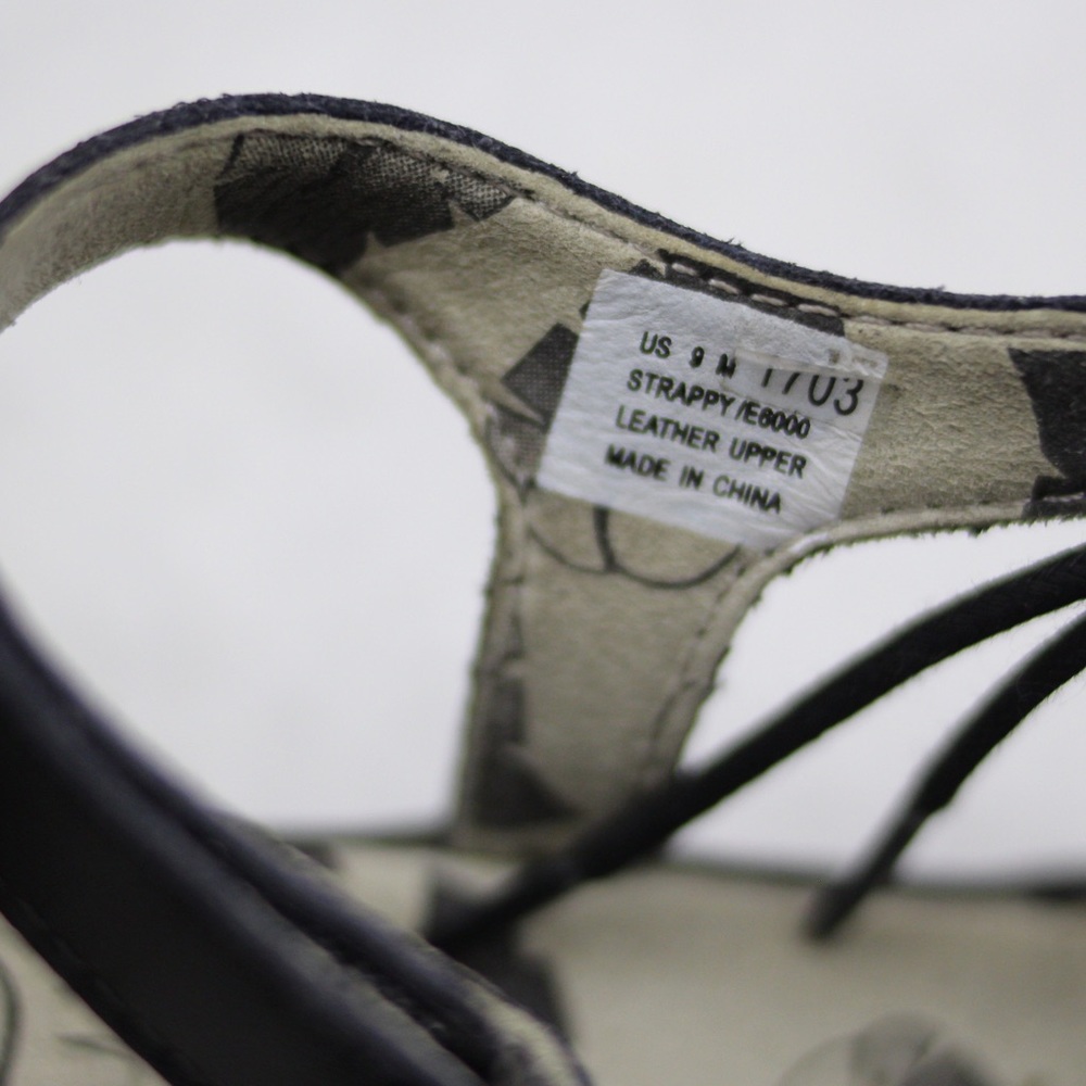 Golfstream Golfing Sandals Shoes Leather SZ 9 - Picture 6 of 8